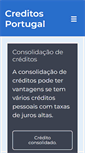 Mobile Screenshot of creditos-portugal.com